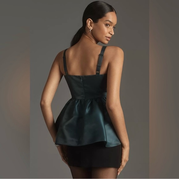 ANTHROPOLOGIE Mare Mare Square-Neck Babydoll Top NWT Size X-Small - Picture 2 of 11